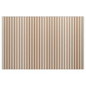 Tissu Lignes de couleur Cyan clair et Brown (Yard)
