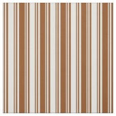 Tissu Lignes de couleur Cyan clair et Brown (Échantillon)