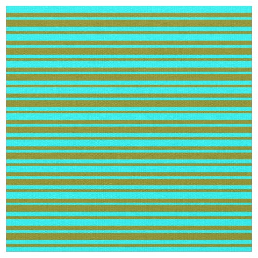 Tissu Lignes de couleur cyan et verte (Fermer)