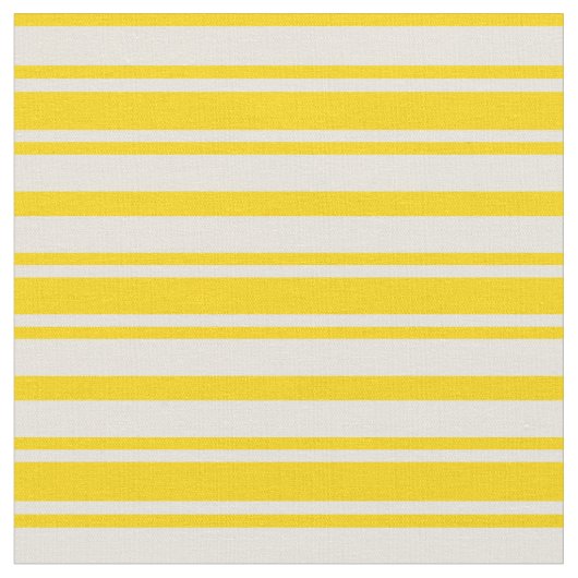 Tissu Lignes de couleur jaune et beige Motif (Fermer)