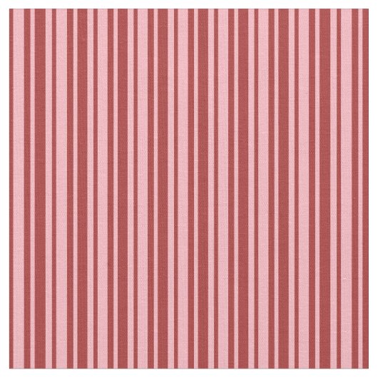 Tissu Lignes de couleur rose clair et Brown (Fermer)