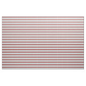 Tissu Lignes de couleur rouge foncé et gris clair (Fat Quarter)