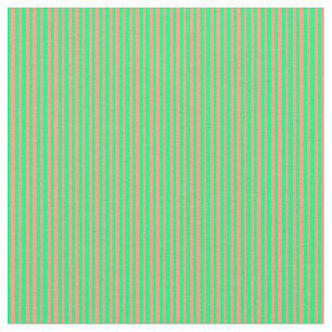 Tissu Lignes de couleur Saumon vert et clair