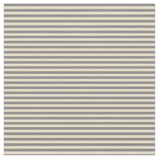 Tissu Lignes de couleur Tan et Grey (Fermer)