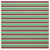 Tissu Lignes de couleur vert, gris clair et marron (Échantillon)