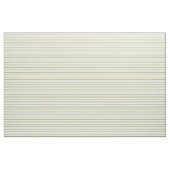 Tissu Lignes de couleur verte et blanche (Yard)