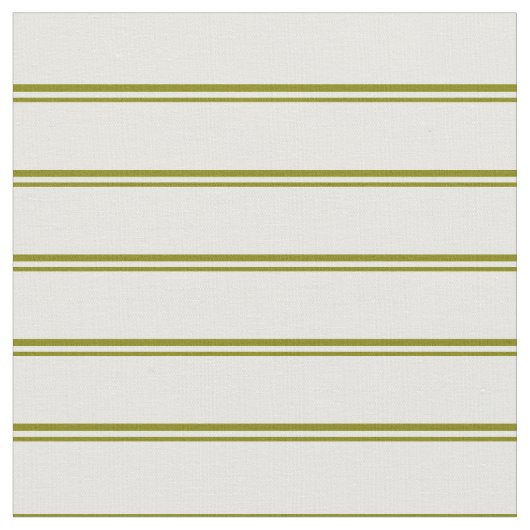 Tissu Lignes de couleur verte et blanche (Fermer)