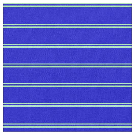 Tissu Lignes de couleur verte et bleue (Fermer)