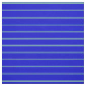 Tissu Lignes de couleur verte et bleue (Échantillon)