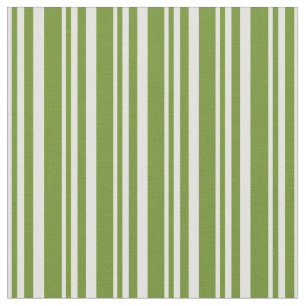 Tissu Lignes de couleur verte et cyane clair