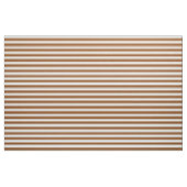 Tissu Lignes de crème Brown et de menthe (Yard)