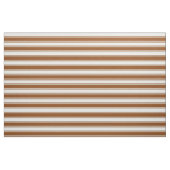 Tissu Lignes de crème Brown et de menthe (Fat Quarter)