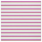 Tissu Lignes de crème violet, orchidée, rouge et menthe (Échantillon)