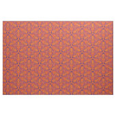 Tissu Lignes de fleurs pourpres orange Kaleidoscope (Yard)