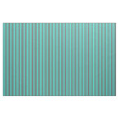 Tissu Lignes de gris turquoise et dim (Yard)