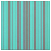 Tissu Lignes de gris turquoise et dim (Échantillon)