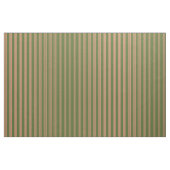 Tissu Lignes de Saumon foncé et vert foncé (Fat Quarter)