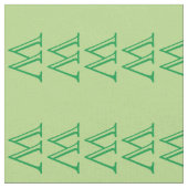 Tissu - Lignes des initiales (Fermer)