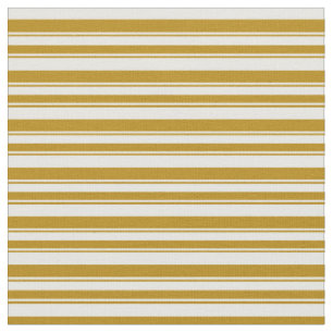 Tissu Lignes d'or blanc et foncé Motif