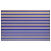 Tissu Lignes d'or blanches, bleues, bronzées et foncées (Fat Quarter)