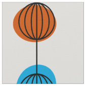 Tissu Lignes du globe (Détail)