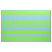 Tissu Lignes en bleu ciel et chartreuse (Fat Quarter)