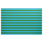 Tissu Lignes en bleu ciel profond et vert foncé (Fat Quarter)