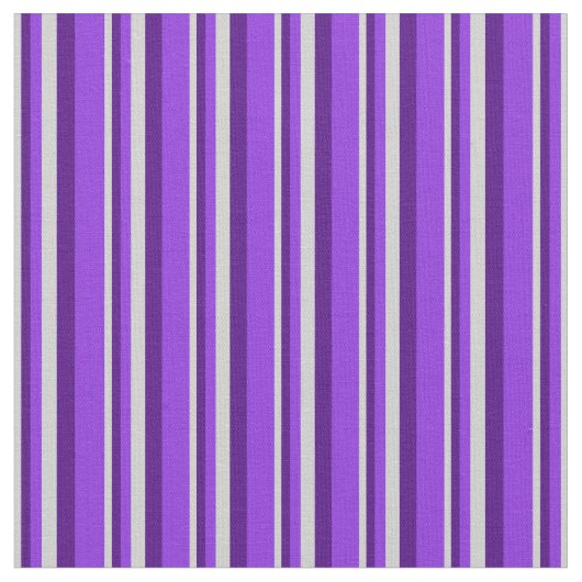 Tissu Lignes en gris clair, Indigo et violet (Fermer)