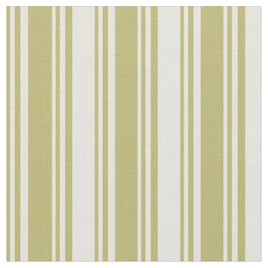 Tissu Lignes foncées kaki et beige (Fermer)