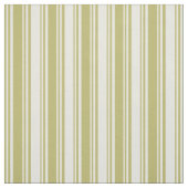 Tissu Lignes foncées kaki et beige (Échantillon)