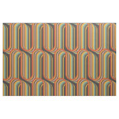 Tissu Lignes géométriques colorées rétro (Fat Quarter)