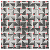 Tissu Lignes géométriques motif (fermé)