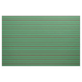 Tissu Lignes Green & Maroon (Yard)