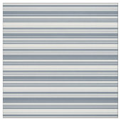 Tissu Lignes gris ardoise et blanc (Échantillon)