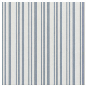 Tissu Lignes gris ardoise légère et blanc