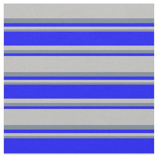 Tissu Lignes gris, bleu et gris ardoise (Fermer)