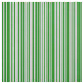 Tissu Lignes gris clair et vert (Échantillon)