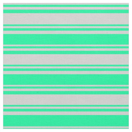 Tissu Lignes gris clair et vert Motif (Fermer)