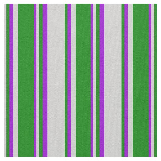 Tissu Lignes gris clair, vert et violet foncé (Fermer)