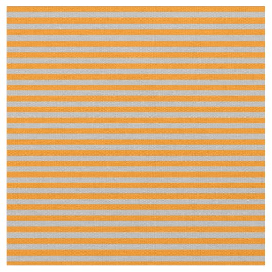 Tissu Lignes gris et orange foncé (Fermer)