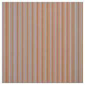 Tissu Lignes gris foncé et sienne (Échantillon)