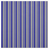 Tissu Lignes gris foncé, gris et bleu foncé (Échantillon)