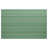 Tissu Lignes gris foncé, vert foncé, turquoise et bisque (Yard)