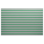 Tissu Lignes Gris, Vert mer et Noir (Fat Quarter)