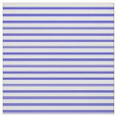 Tissu Lignes jaune clair et bleu (Échantillon)