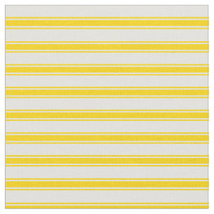 Tissu Lignes jaune clair et jaune