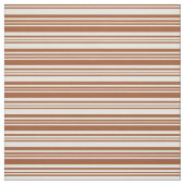 Tissu Lignes jaune clair et sienne (Échantillon)