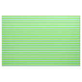 Tissu Lignes Jaune clair, Vert, Vert forestier et Cyan (Yard)