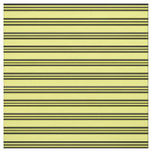 Tissu Lignes jaune et noir (Échantillon)