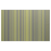 Tissu Lignes jaunes et bleues (Yard)